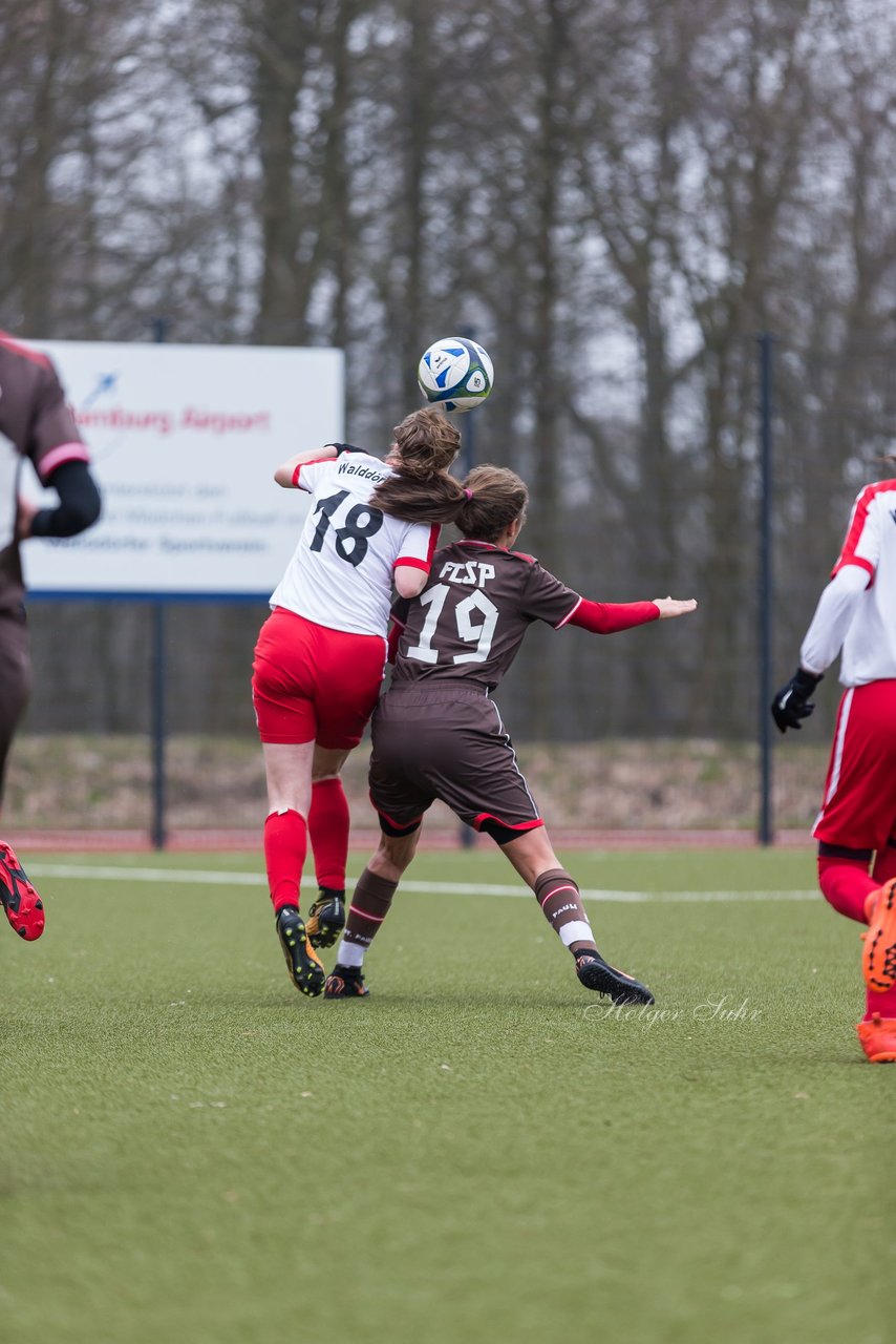 Bild 199 - B-Juniorinnen Walddoerfer - St.Pauli : Ergebnis: 4:1